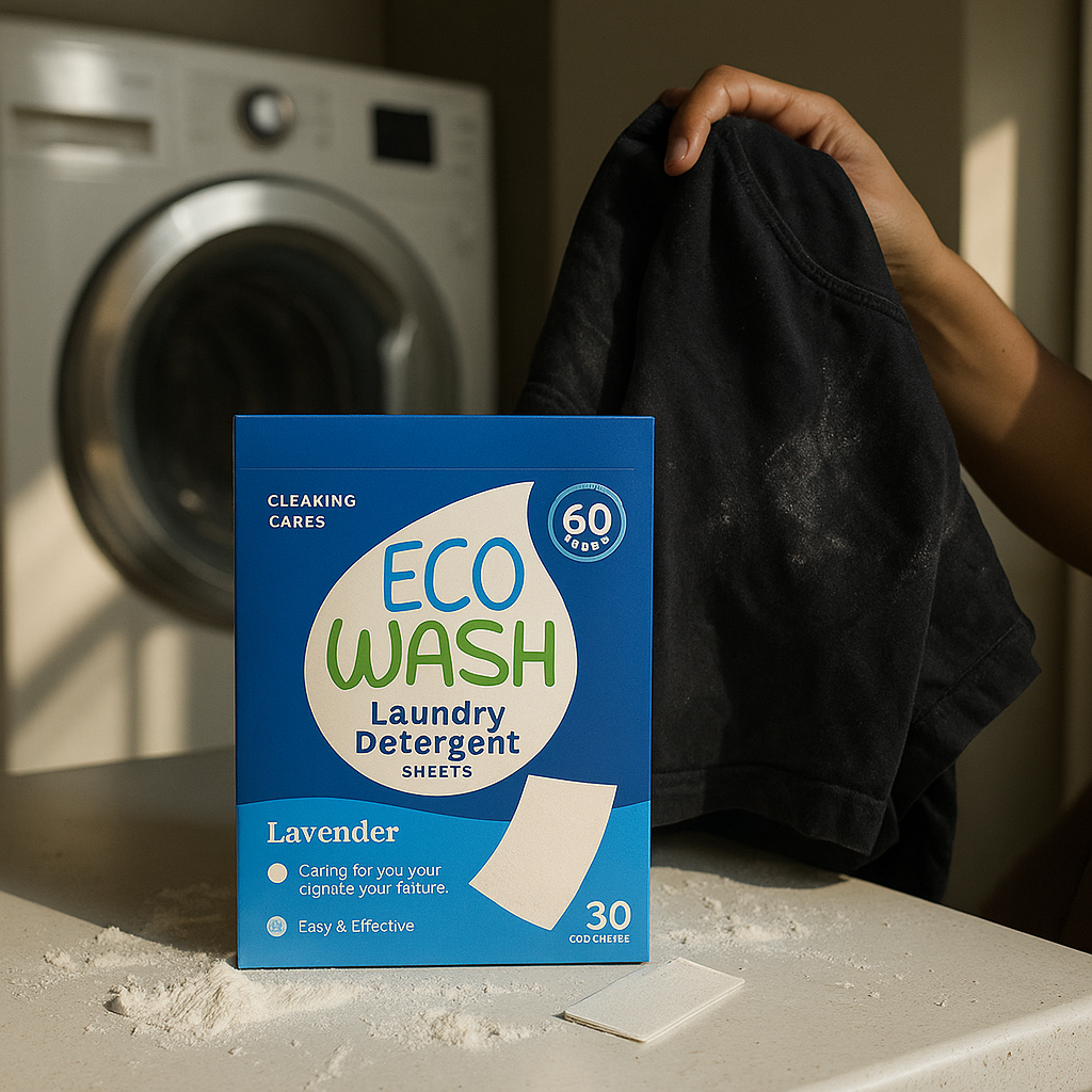 Eco Wash Laundry Detergent Sheets