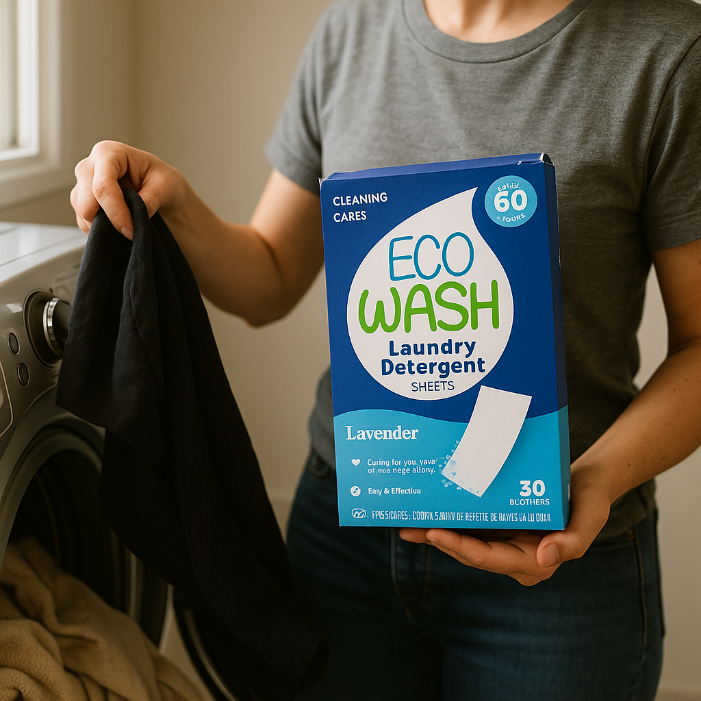 Eco Wash Laundry Detergent Sheets