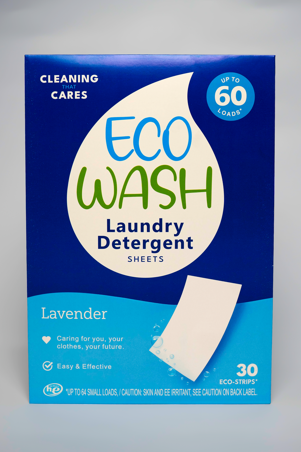 Eco Wash Laundry Detergent Sheets